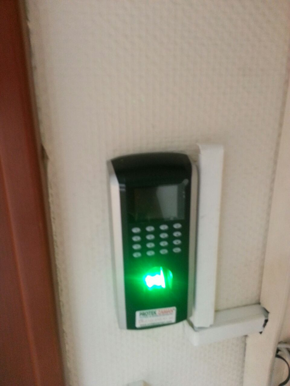 SF200-ID Parmak İzi Sistemi Montaj Görüntüleri